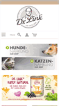 Mobile Screenshot of dr-link-tiernahrung.de
